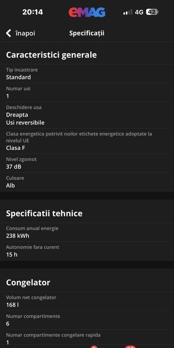 Congelator Arctic