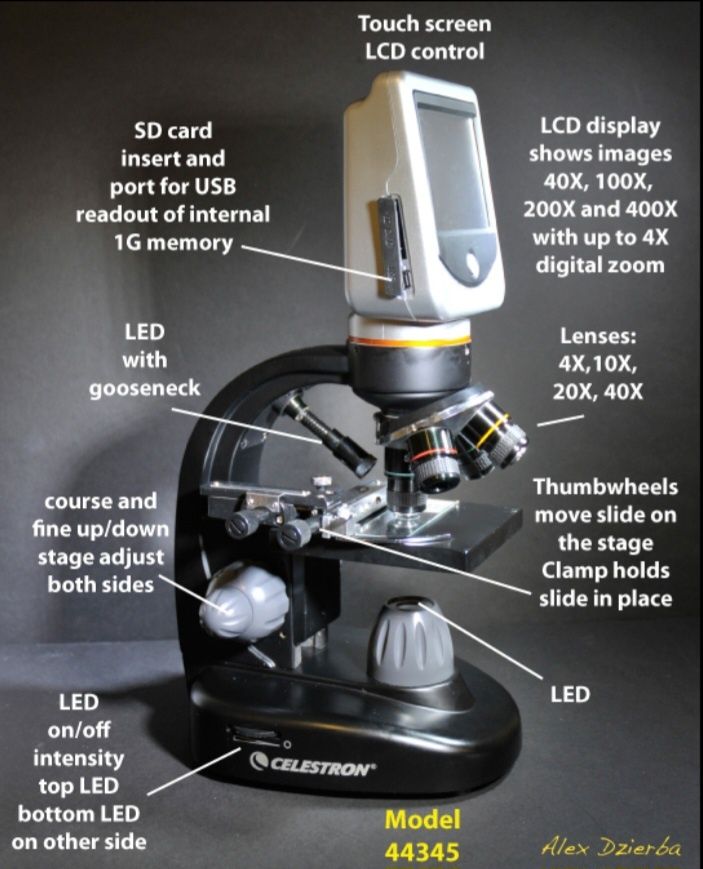 Vând Microscop Digital Celestron LCD