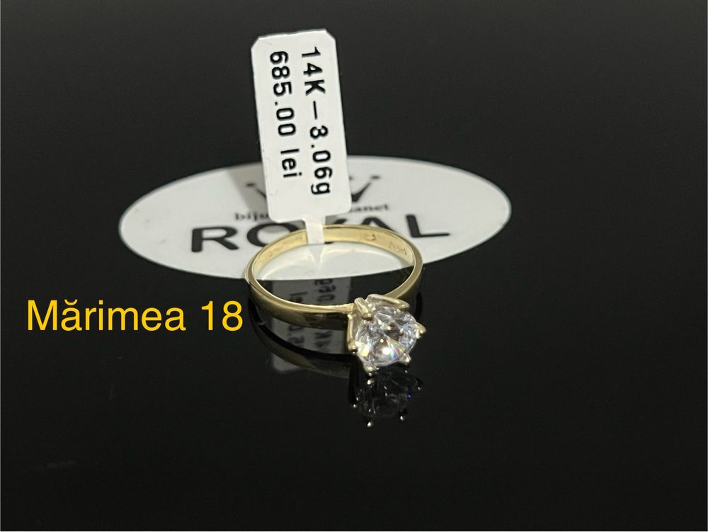 Bijuteria Royal CB : Inel dama aur 14k 3,06gr mărimea 18