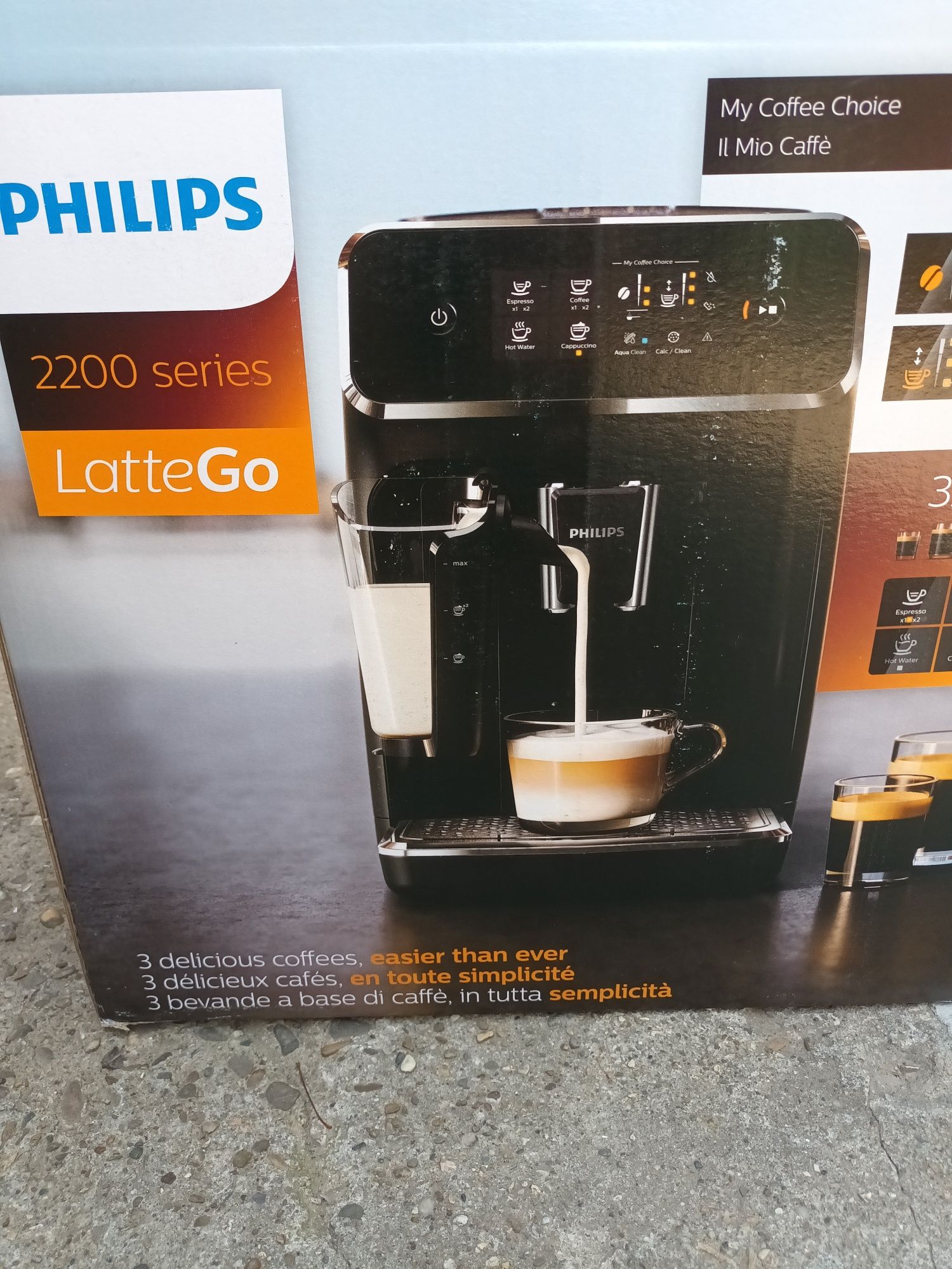 Vand expressor philips 2236 latte go nou