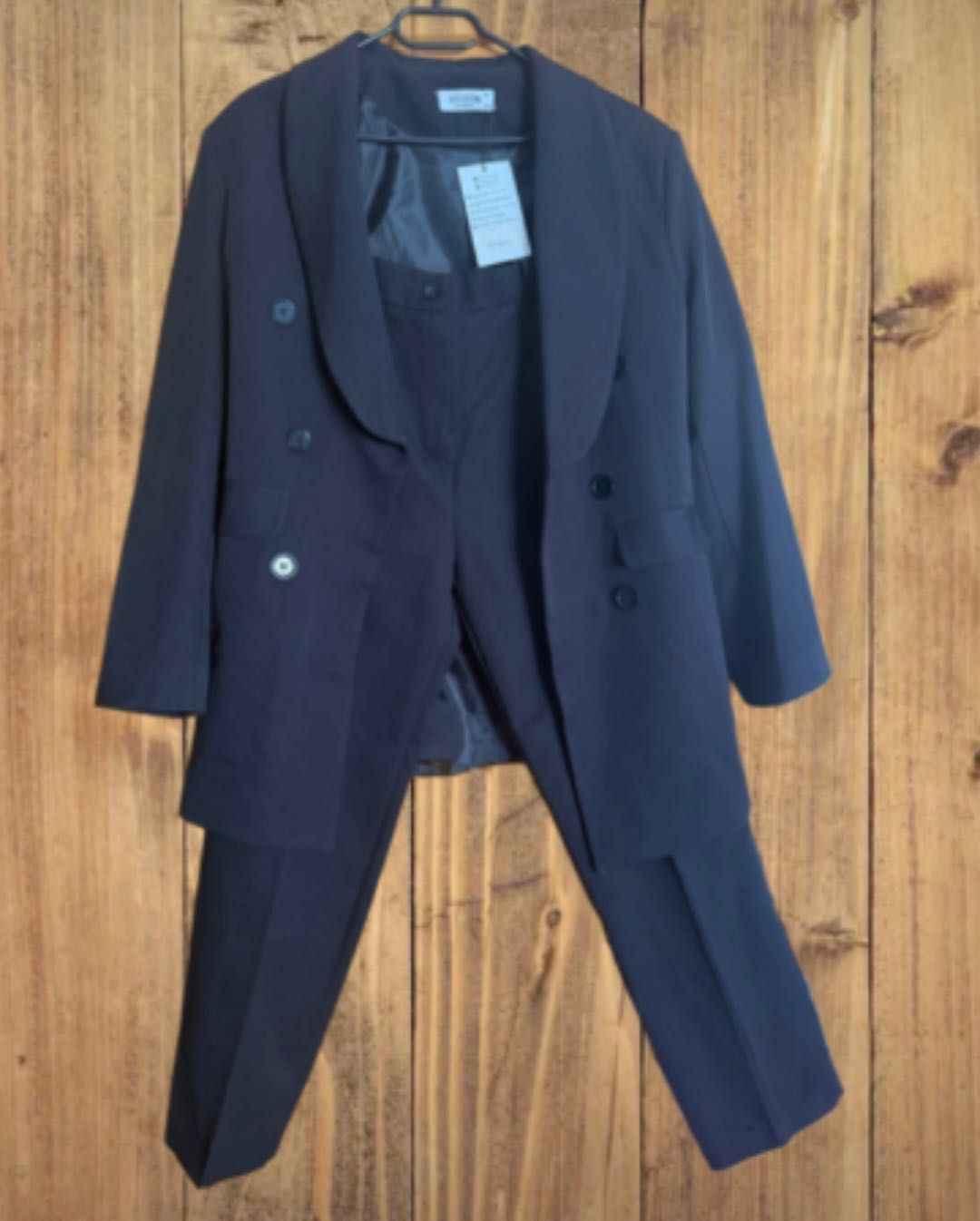 Costum negru elegant - 3XL