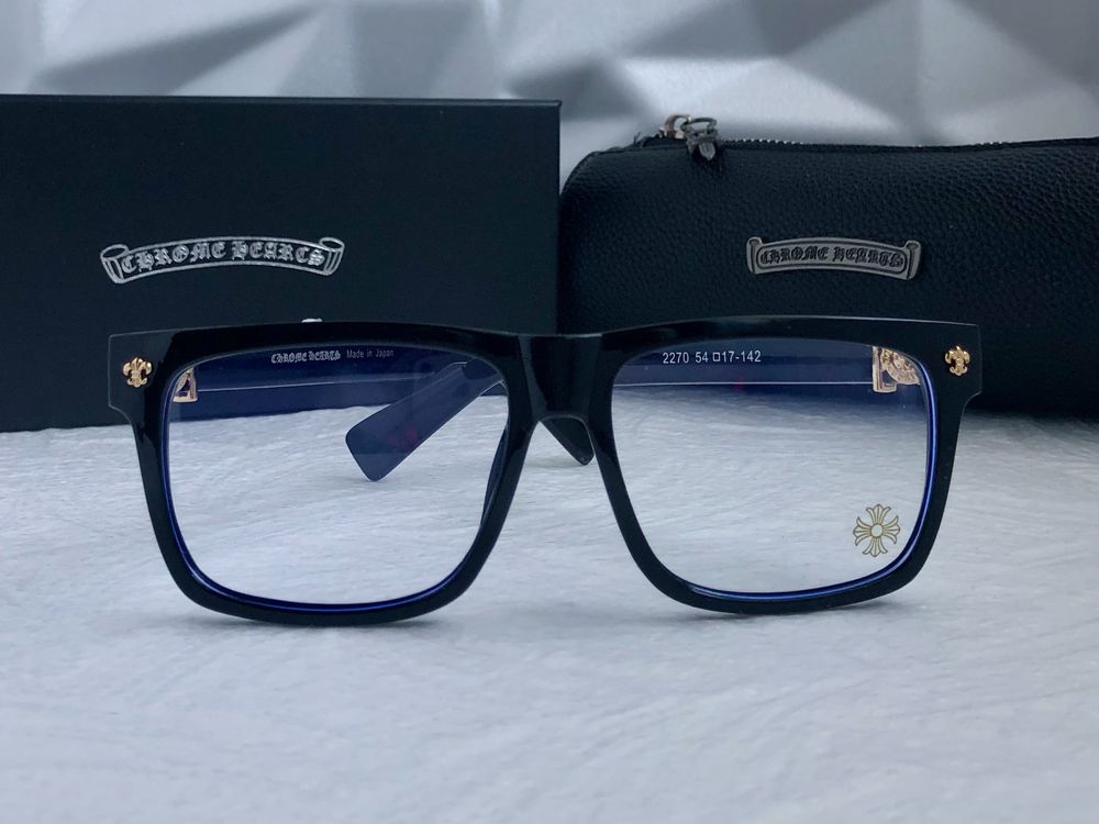 Очила за компютър Диоптрични рамки прозрачни слънчеви chrome hearts