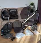 Carucior Nuna set complet+ scoica si isofix 360 grade