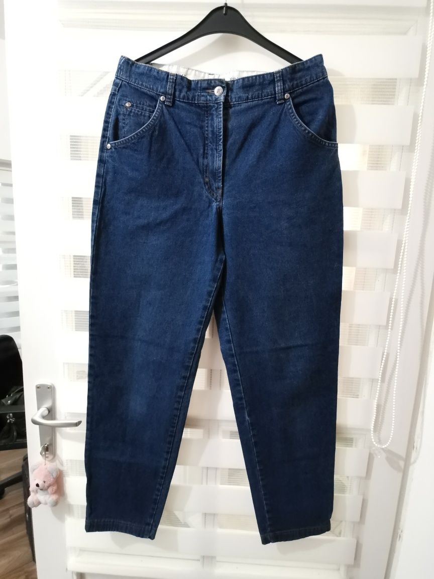 Jeans retro cu talie înaltă pt femei