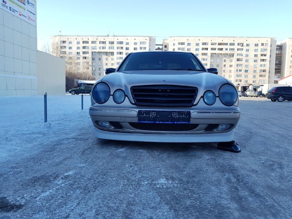 Mercedes-Benz E-Class W210 решётка  до рестайлинг и рестайлинг