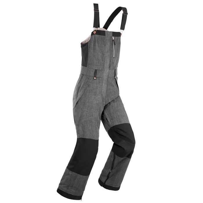 Salopetă snowboard/schi Bib 900 Negru - produs resigilat Decathlon