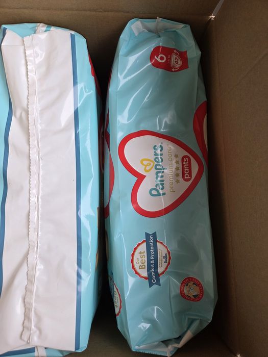 Scutece-Chilotel Pampers Premium Care Pants Mega box, Marimea 6