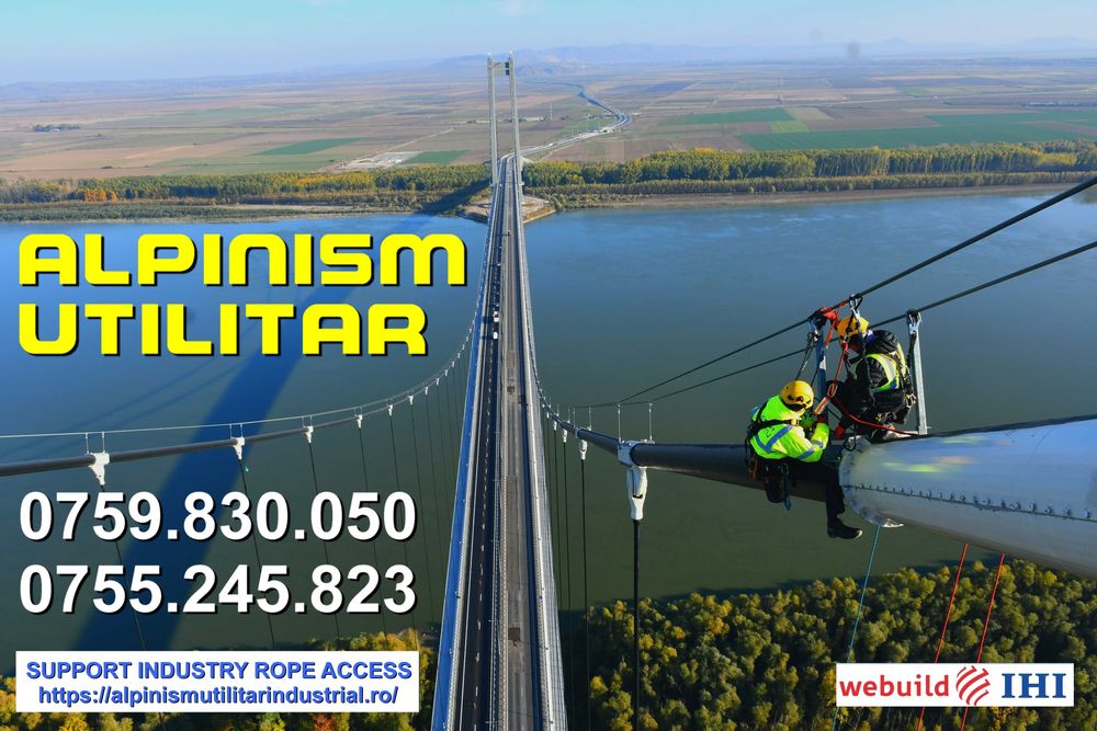ALPINISTI UTILITARI constructii, reparatii, intretinere