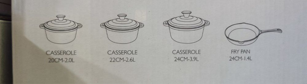 Чугунный набор посуды Osfe