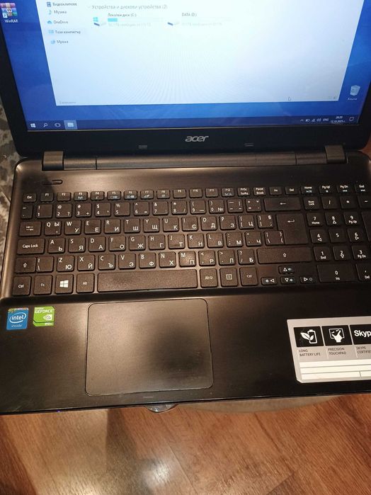 Лаптоп асер aspire