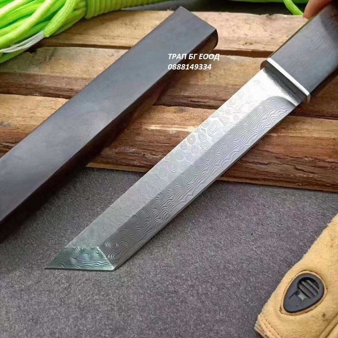Универсален ловен нож DMK-01 с Tanto острие Катана Katana Full tang