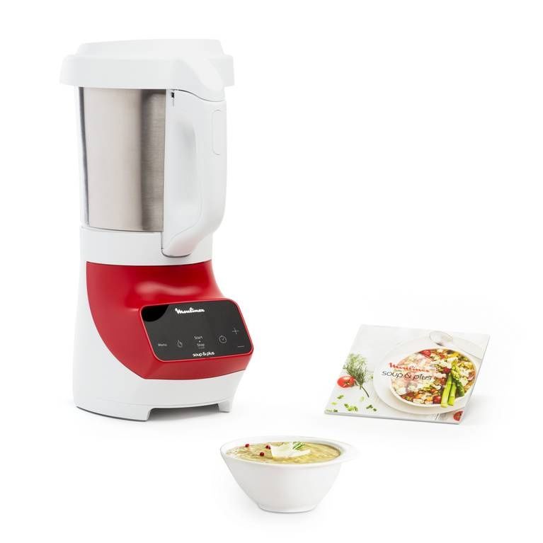 Moulinex Блендер,супник,смутита,натрошен лед,1100W,Купа 2л,3програми