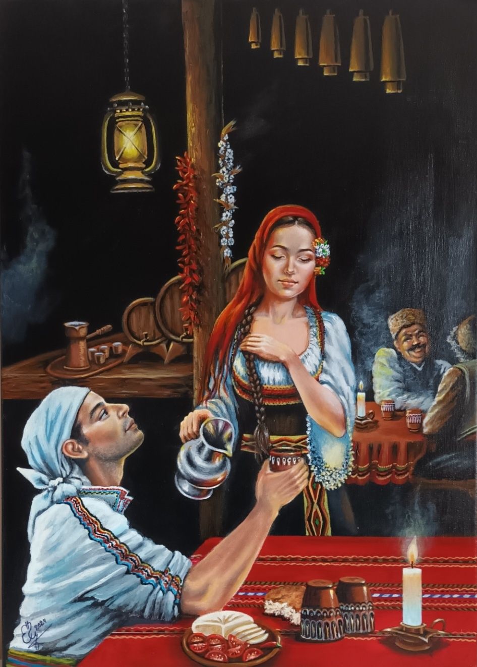 Картина "Девойко, мари хубава"