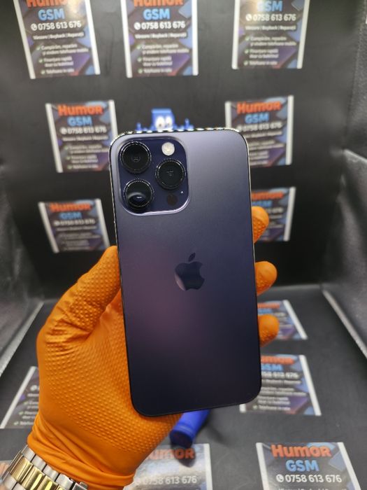 iPhone 14 Pro Max / 128GB / Purple / 100% / Garantie / Rate