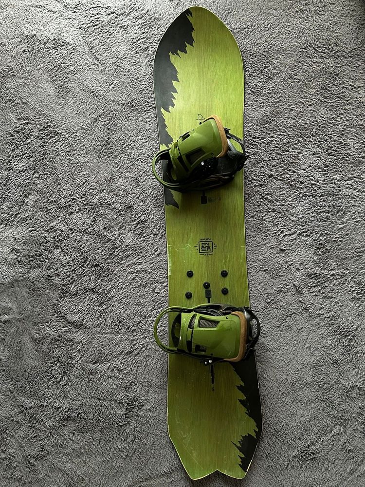 Snowboard Burton Fish + Legaturi Burton Malavita + Boots Burton Ruler