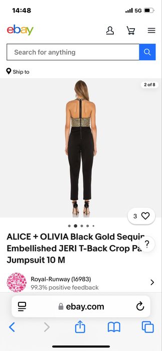 Alice+Olivia дамски гащеризон
