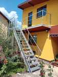 Scara metalica zincata de exterior 6m m