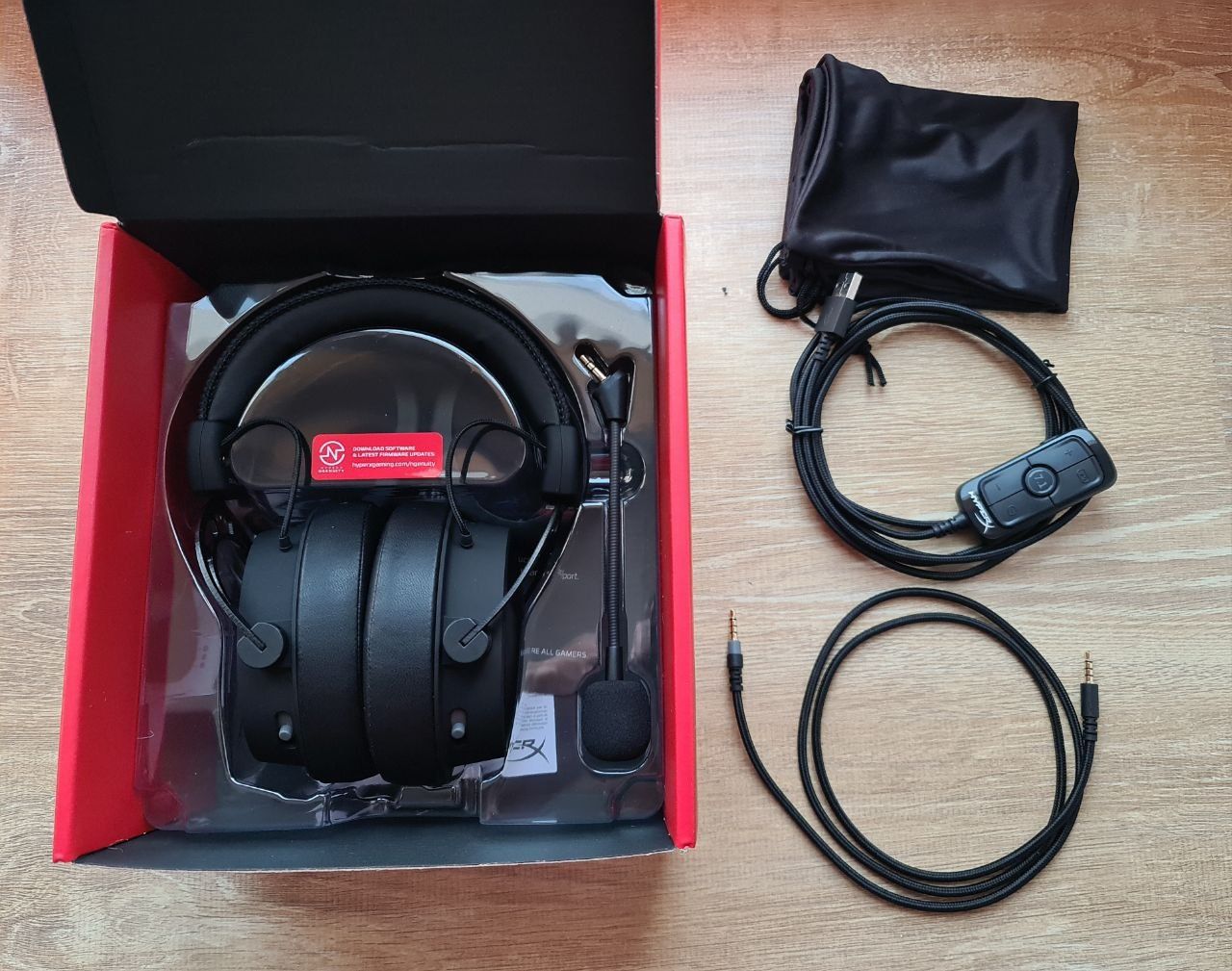 Игровая гарнитура HyperX Cloud Alpha S, Black