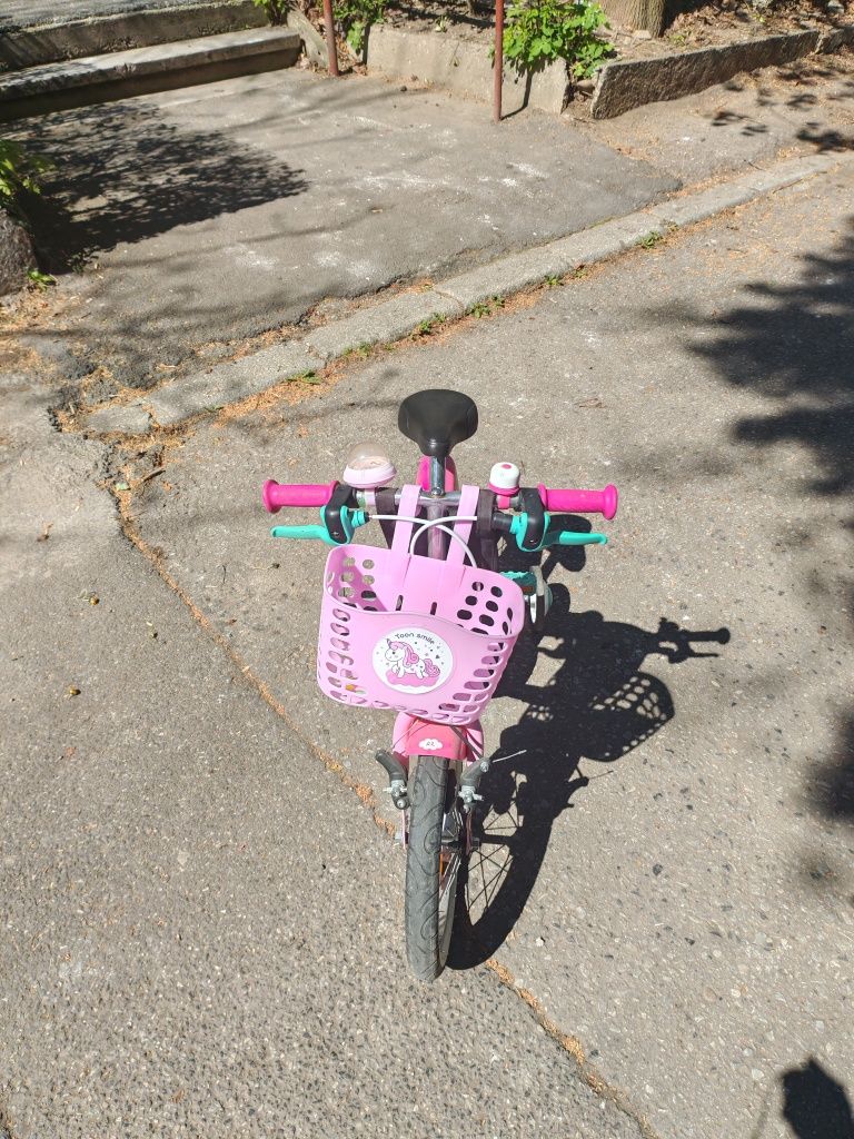 Bicicleta B'Twin 14" Bike 3-5 ani UNICORN