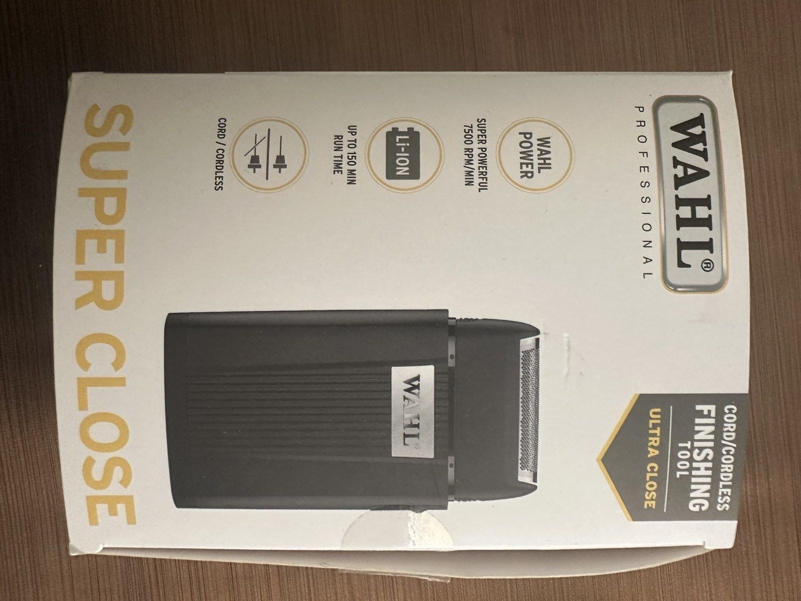 Самобръсначка Wahl Super Close Black