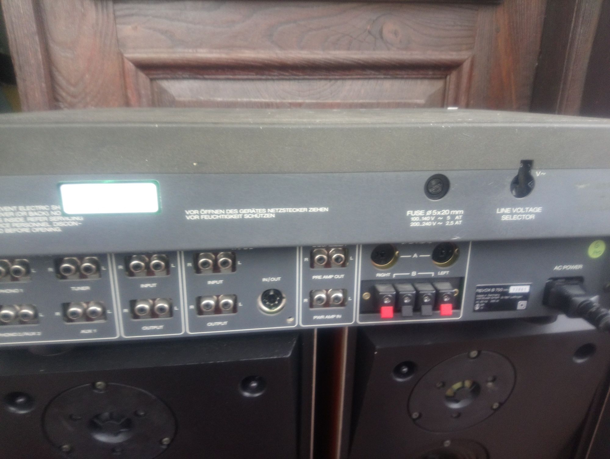 Усилвател Revox BM750 MK2 Тонколони Beovox