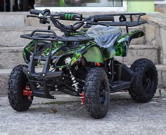 Детско електрическо АТВ Max Motors ATV 1200W Green lighting