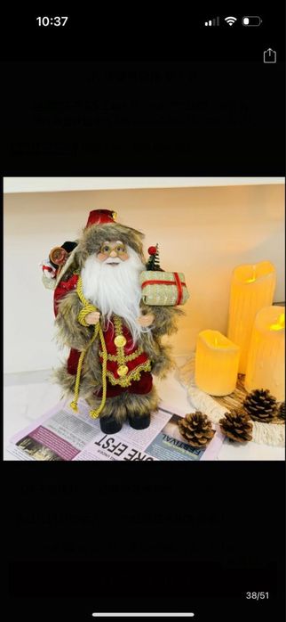 Продам дед мороз 60см.