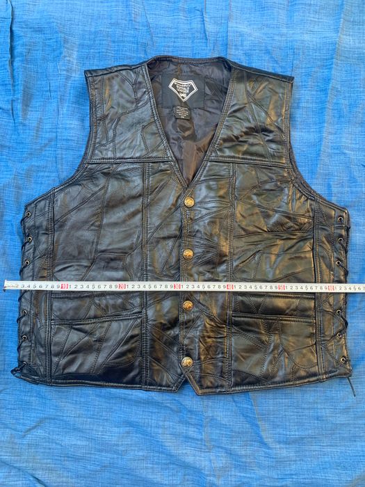 Кожен елек Diamond