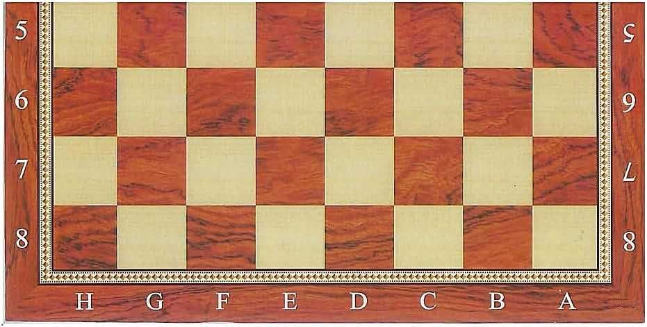 Дъска за шах и табла голяма 48х48см дървена шахматна Шахматю Игра