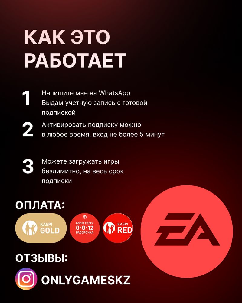 Подписки PS Plus / EA Play — PS4 / PS5 | Украина