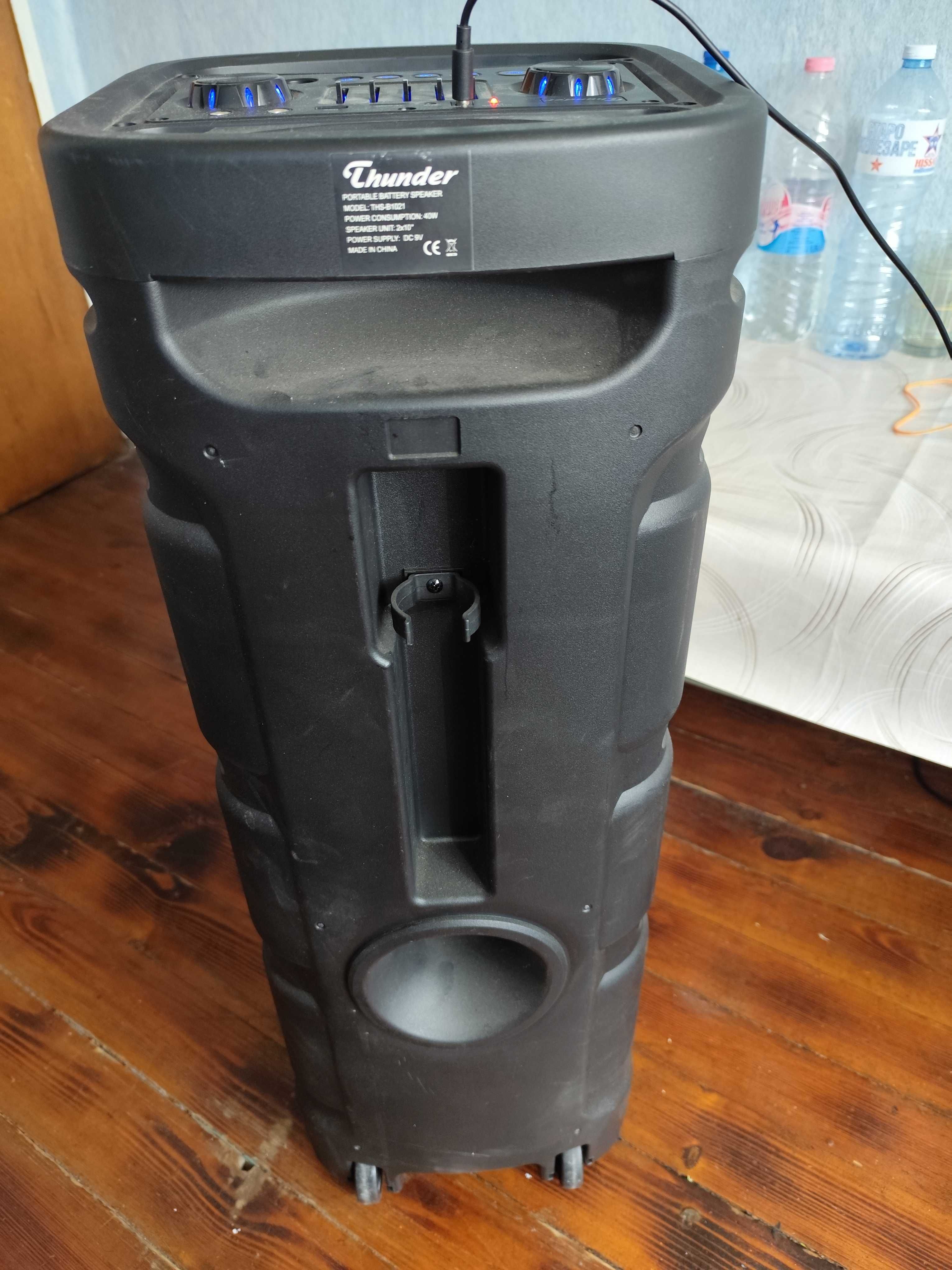 Караоке Тонколона 2 x 10" инча Thunder THS-B1021