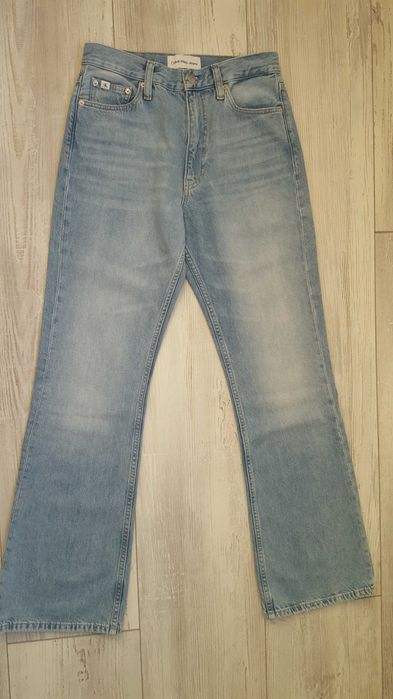 Светло сини дънки Calvin Klein Jeans за момиче с р-р W27 = S
