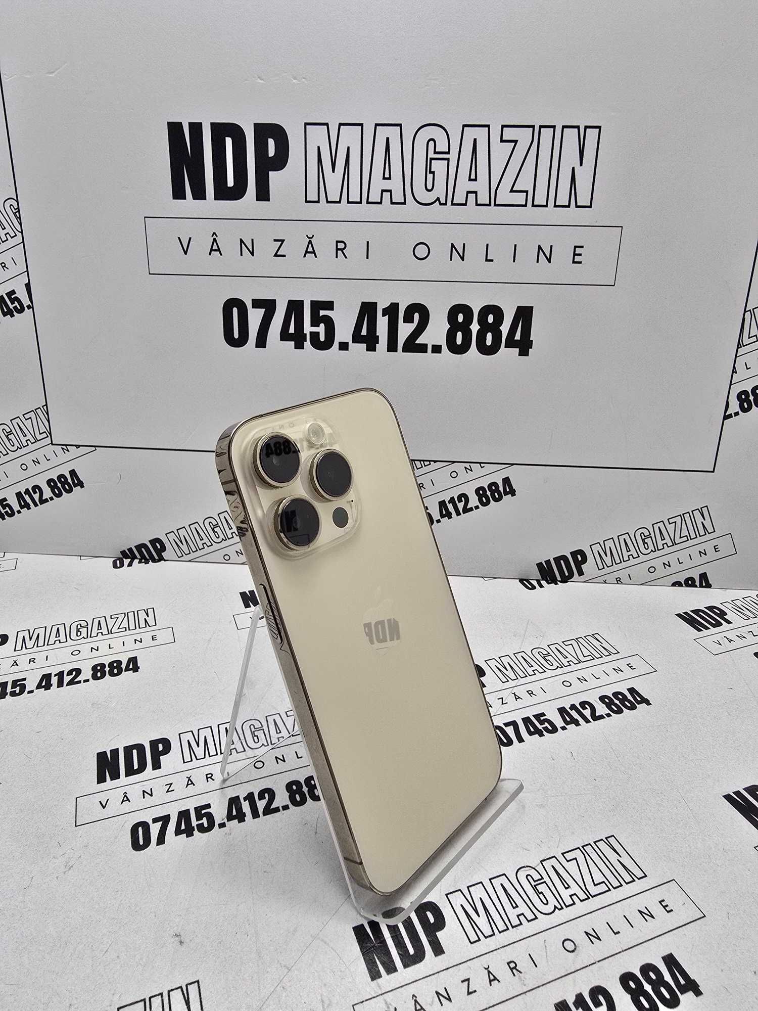 NDP Amanet NON-STOP Calea Vitan Nr.121 iPhone 14 PRO Gold (36371)