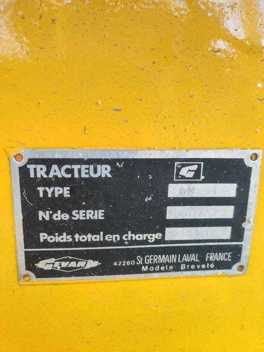 Senilar viticol multifunctional motor Perkins 38CP