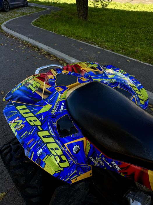 CAN-AM Renegade 570cc G2 2019, Tobă Sport, 4x4 (650cc)