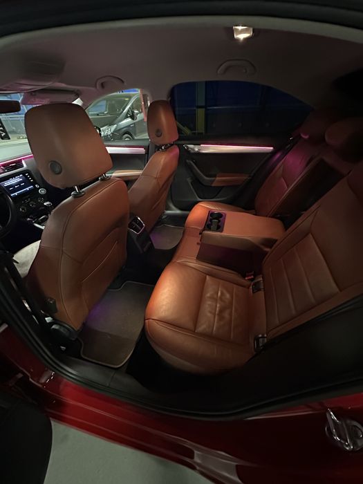 Skoda Octavia 3 facelit 2019 piele maro