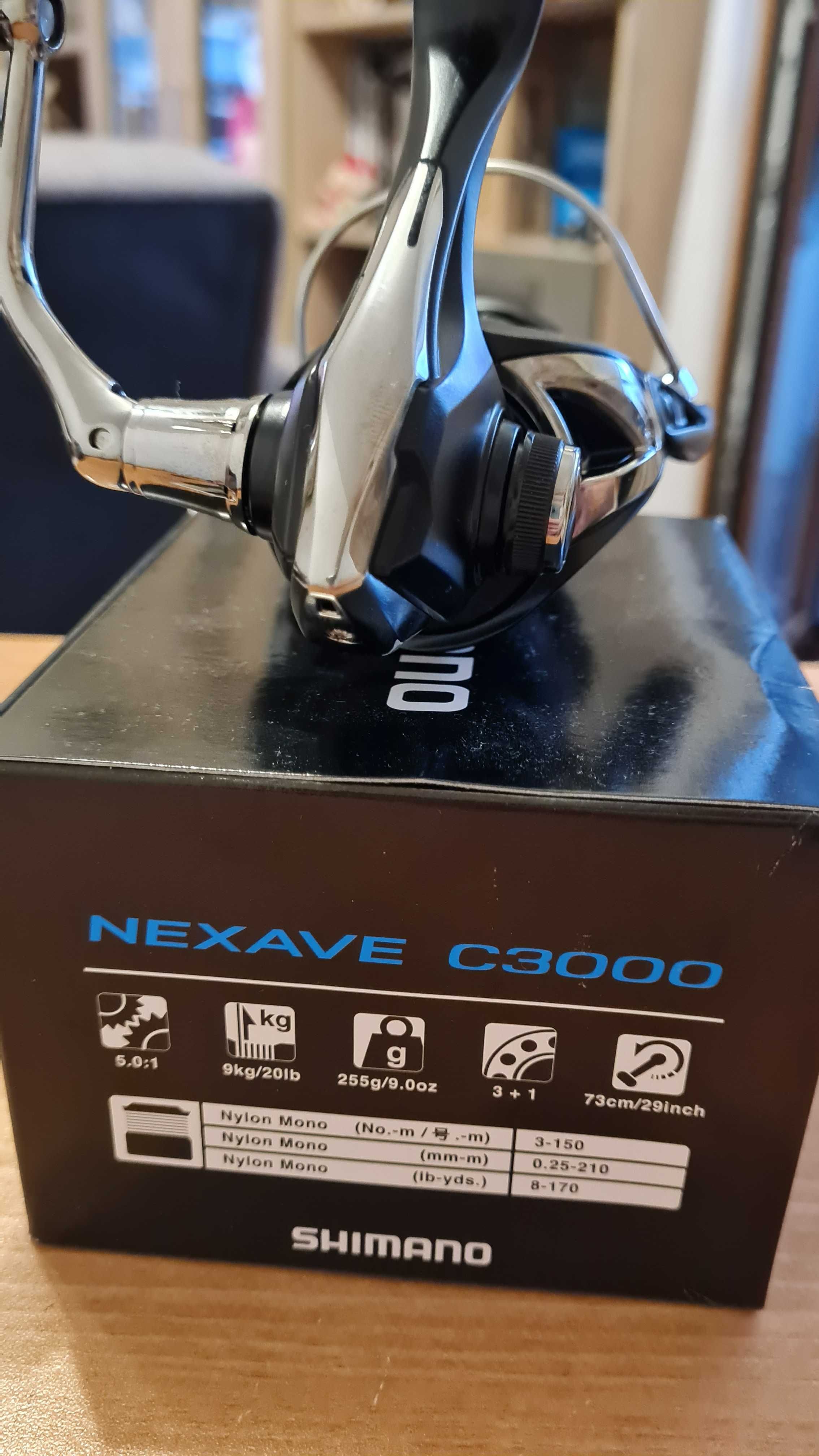 Shimano Nexave C3000 FI + добавени лагери