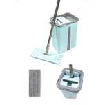 Set galeata cu mop plat din microfibră, cu două compartimente, 8LȘi pt