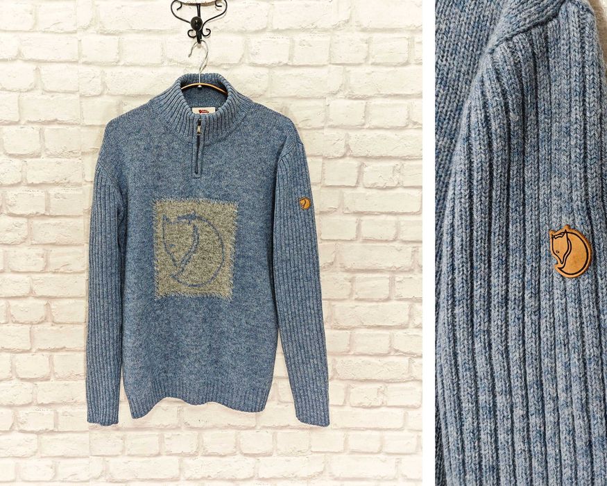 FJALLRAVEN Оригинален дамски вълнен пуловер размер L