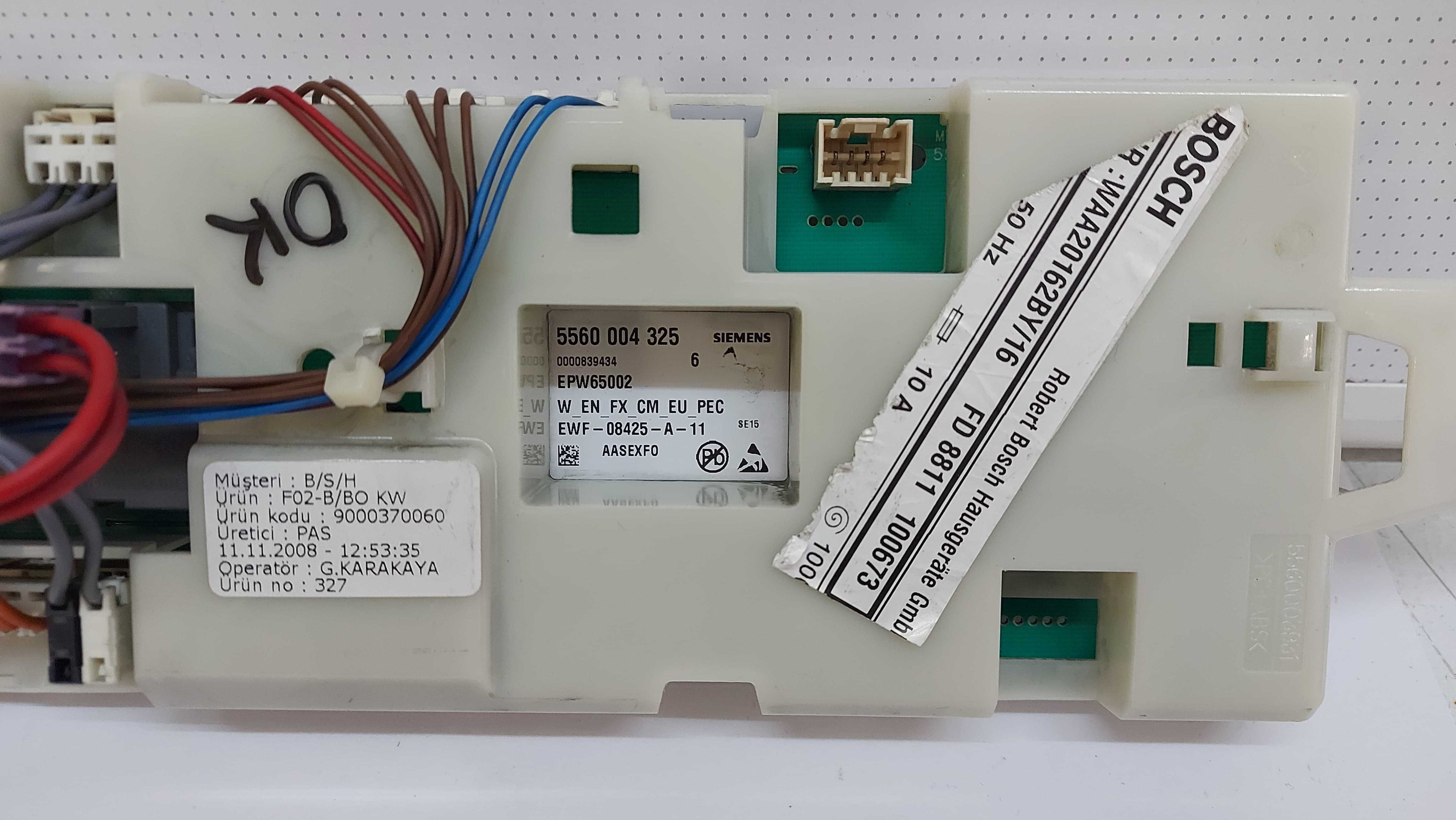 Placa electronica  Masina de spalat BOSCH WAA20162BY/16 / R27