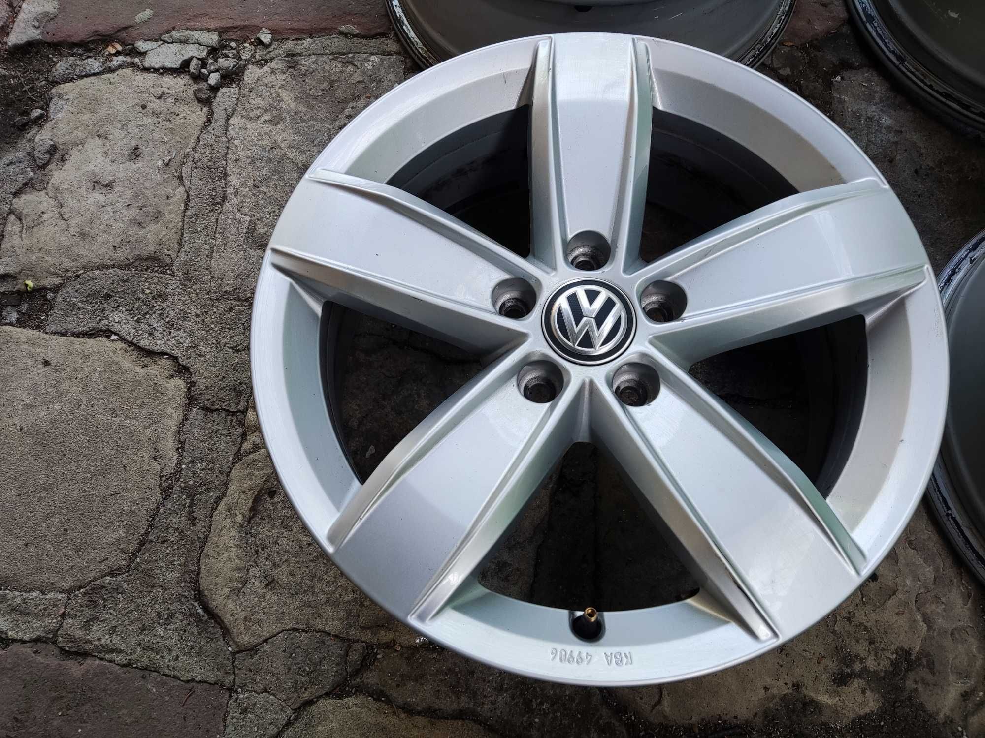 Фолксваген Тигуан 5x112 - 17 цола оригинални лети джанти VW 5х112 .
