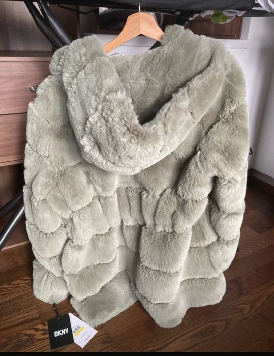 DKNY teddy coat оригинално