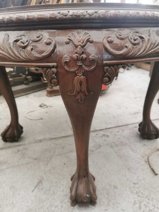 Masa Rotundă Stil Baroc Italian