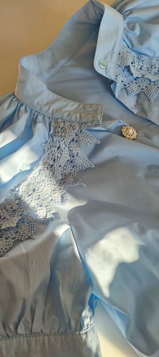 Дамска риза в  синьо