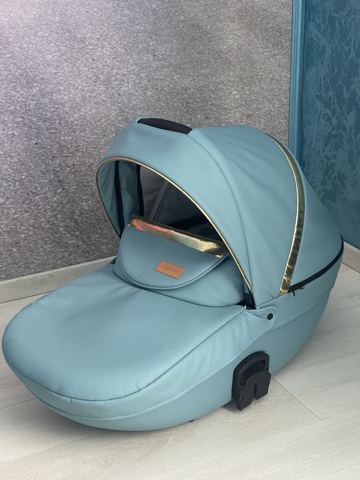 Krausman – Carucior 3 in 1 Prime Mirage Blue Gold –