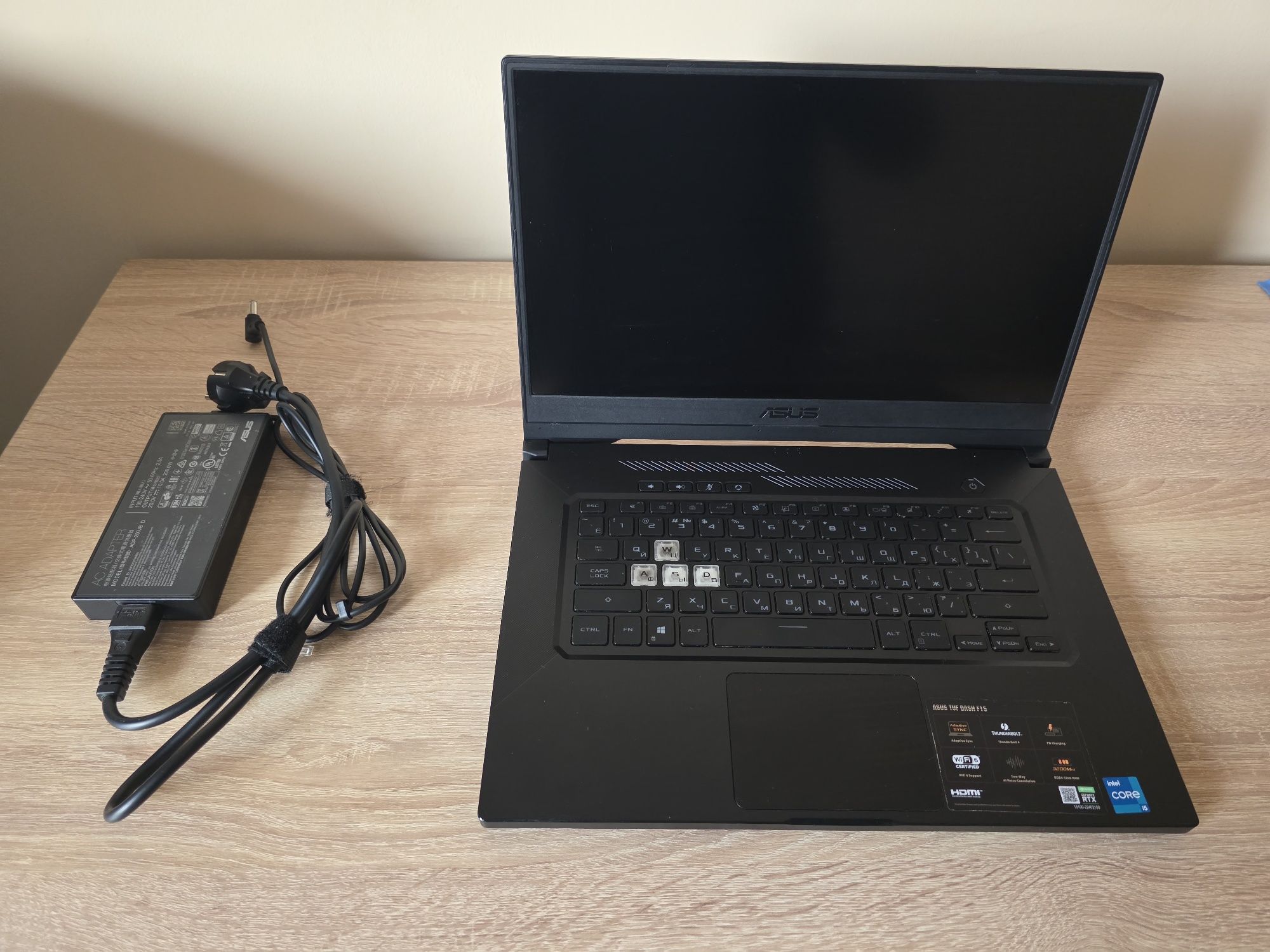 Asus TUF Dash F15, I5 11300H, RTX3060
