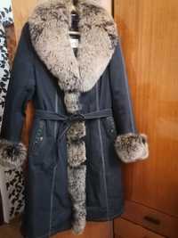 Плащ- пальто зимнее 48-50 размер