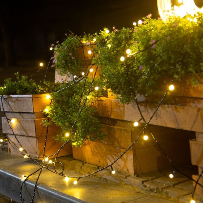 Водоустойчиви Коледни Led лампички  50 метра  240 светлини