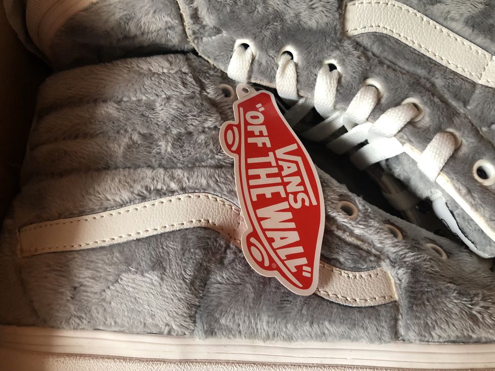 НОВИ Vans Sk8-Hi Sherpa ОРИГИНАЛНИ мъжки кецове/шерпа - 42/27см