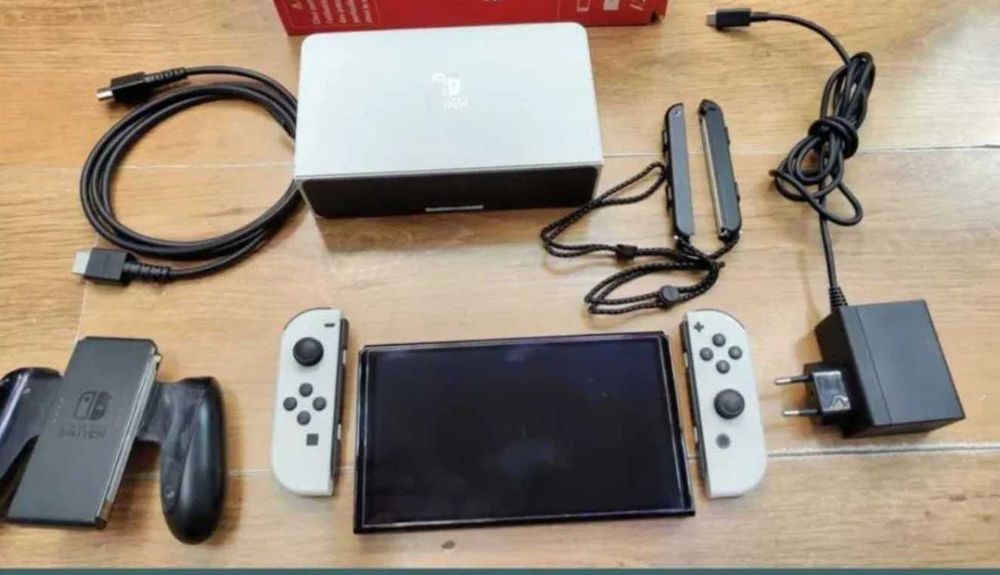 Nintendo Switch Oled, 256gb, Zelda Tears,  Mario, Pokemon - 30 jocuri
